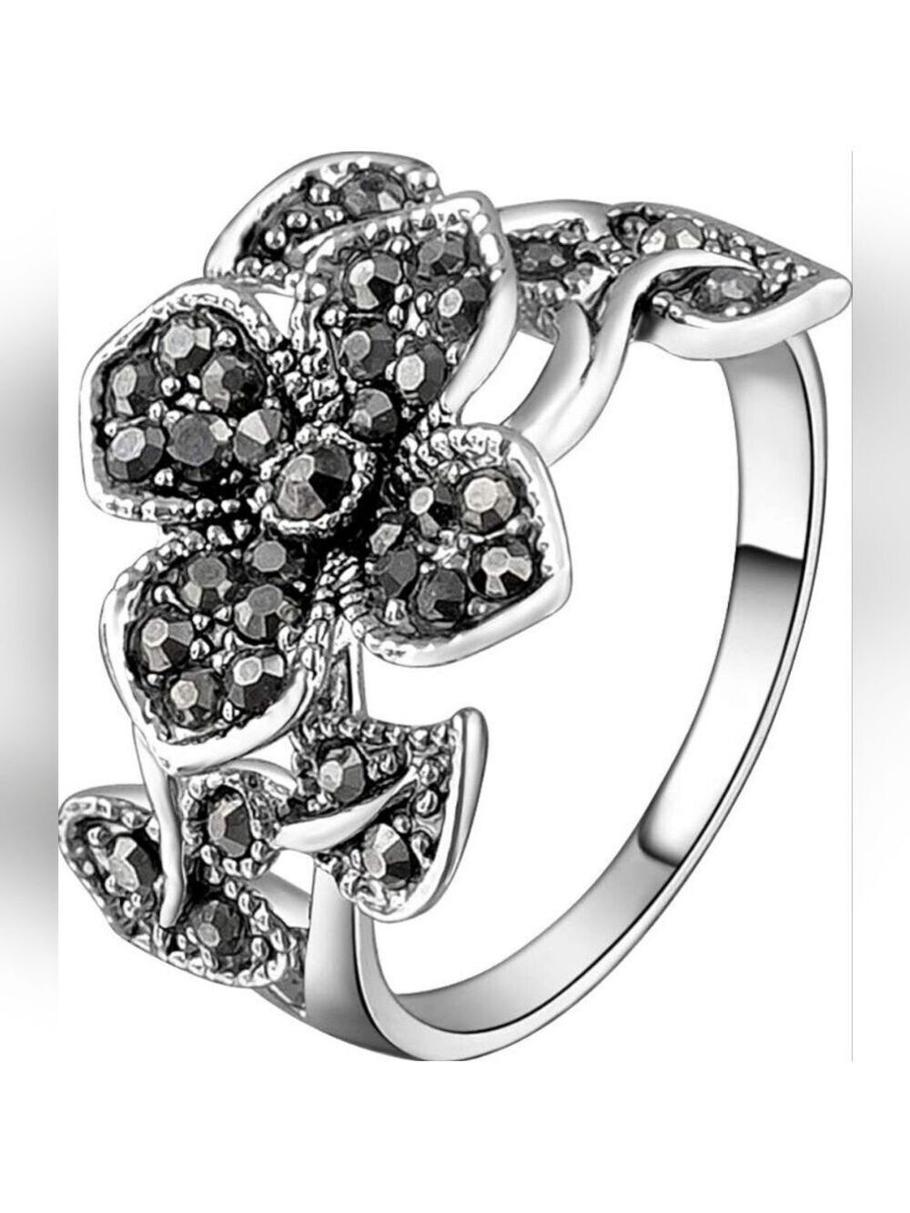 Vintage Style Marcasite Ring